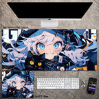 Cartoon Animation Mouse Pad Diatom Mud Desk Mat Stain-Resistant Wear-Resistant Non-Slip Protective Mat Study Desk Mat amah.sa