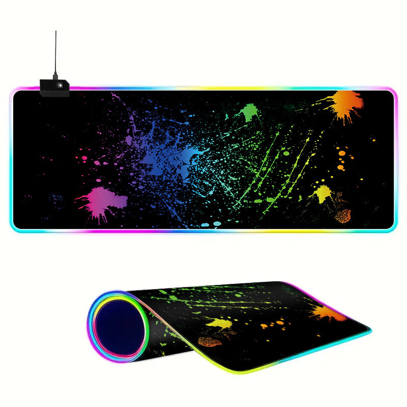 Colorful Led Super Large Luminous Mouse Pad amah.sa