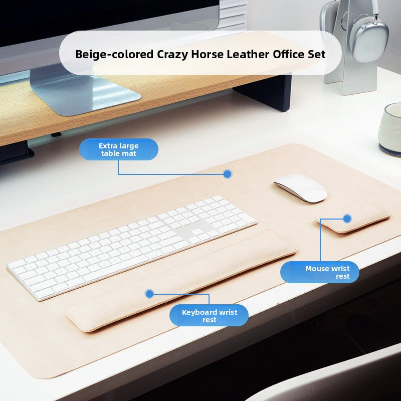 Office Desk Set Mouse Pad and Wrist Rests amah.sa
