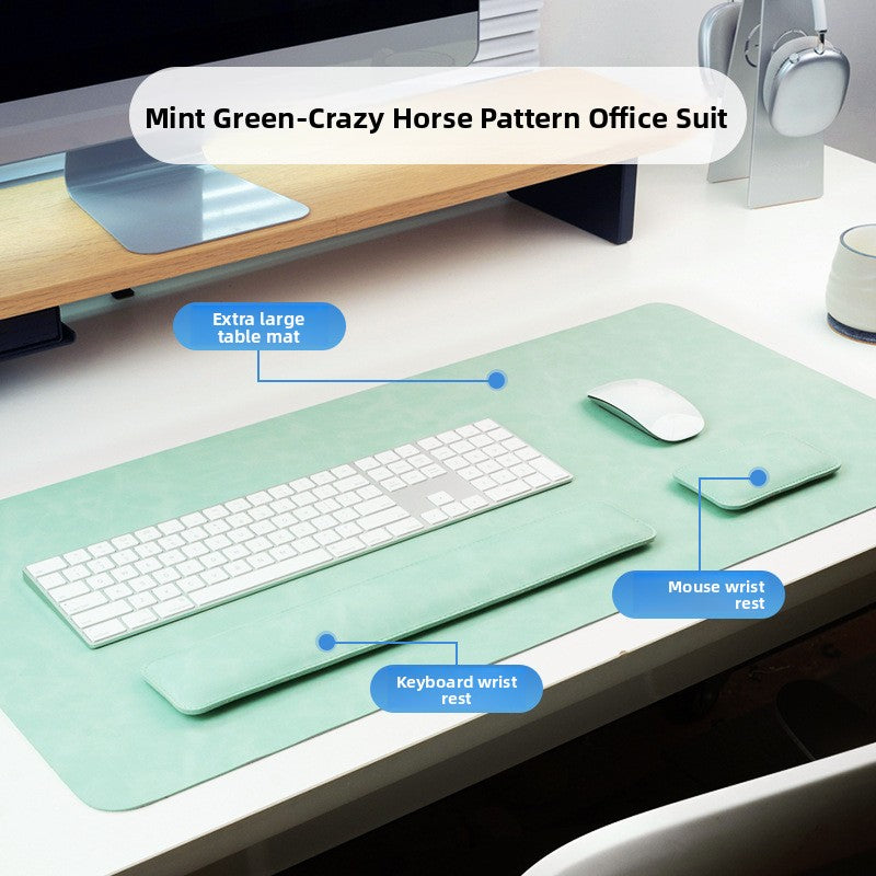 Office Desk Set Mouse Pad and Wrist Rests amah.sa