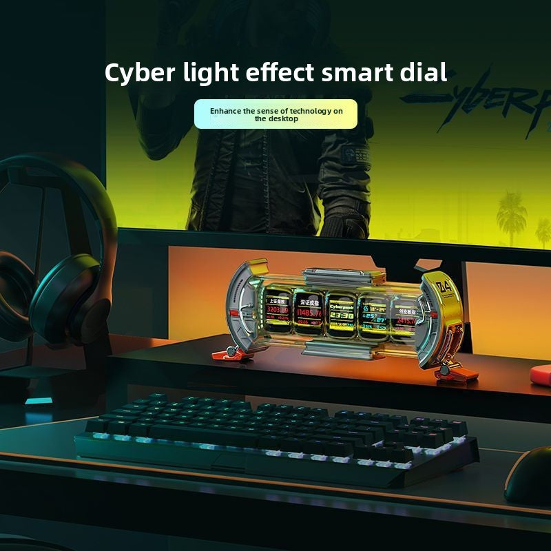 Divoom Time Gate RGB Desktop Decoration amah.sa