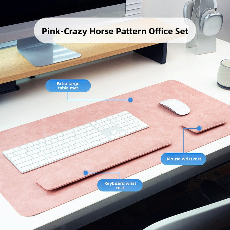 Office Desk Set Mouse Pad and Wrist Rests amah.sa