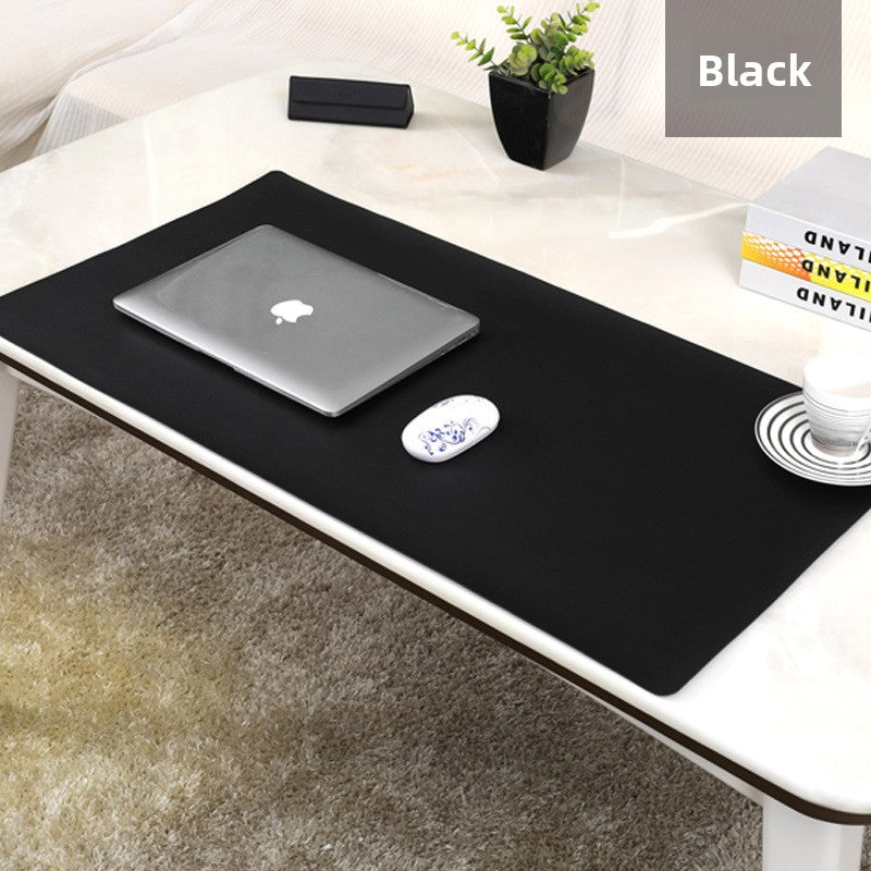 Large-sized mouse pad leather desk mat amah.sa