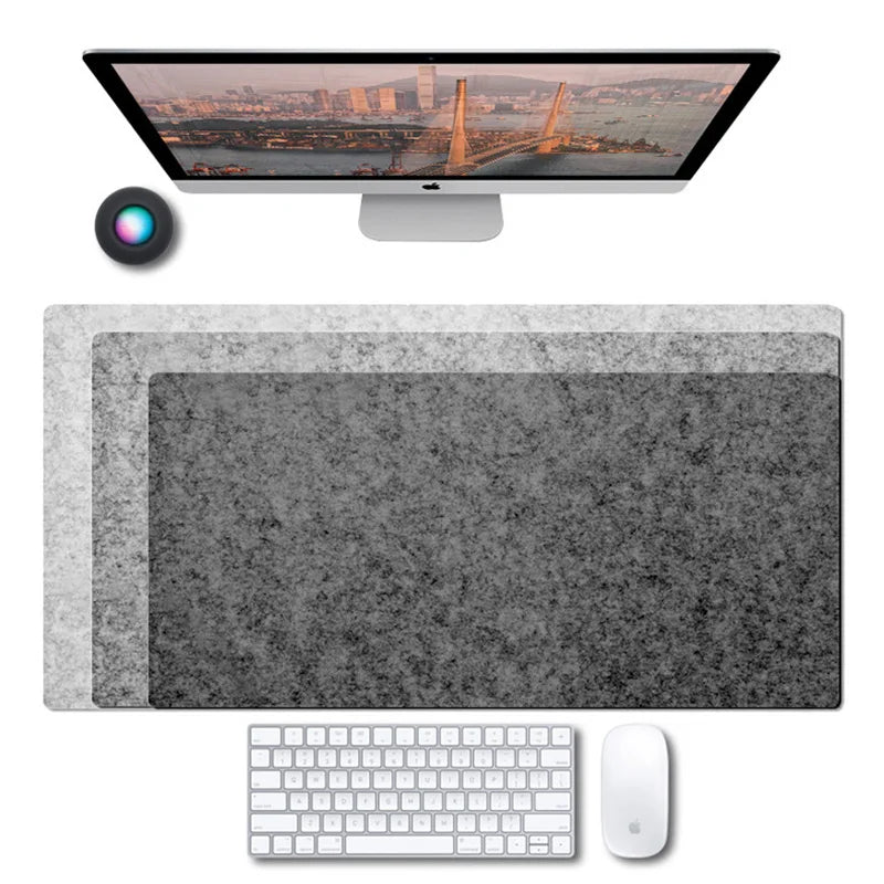 Extra Large XXL Gaming Mouse Pad - Premium Non-Slip Wool Felt Desk Mat for Ultimate Computer, Keyboard, and Laptop Performance