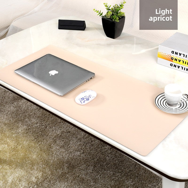 Large-sized mouse pad leather desk mat amah.sa