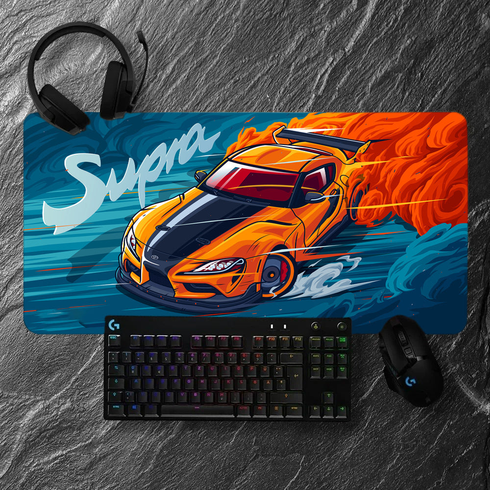Racing car-themed gaming mouse pad amah.sa