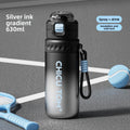 Insulated Spray Water Bottle 630ml for Children Students Sports Straw Cup MouZYuan