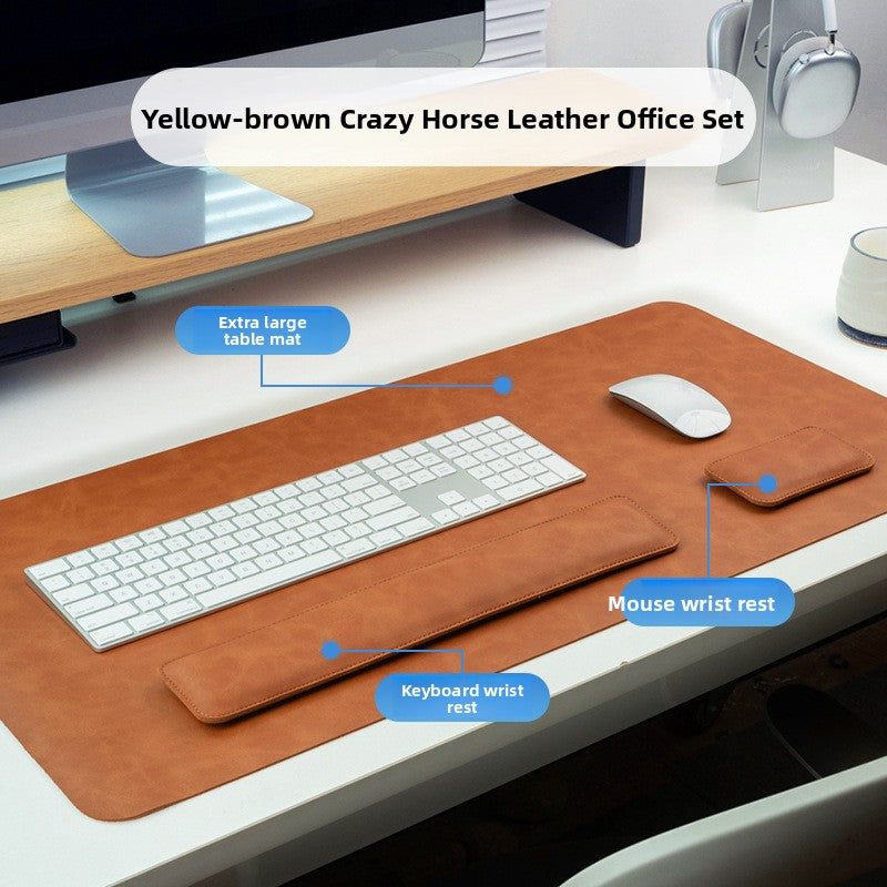 Office Desk Set Mouse Pad and Wrist Rests amah.sa