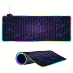 Colorful Led Super Large Luminous Mouse Pad amah.sa