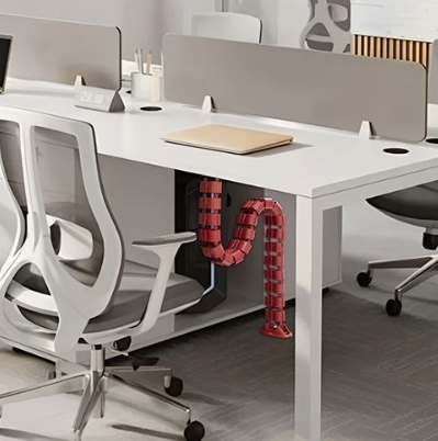 Adjustable Desk Cable Organizer Tube amah.sa