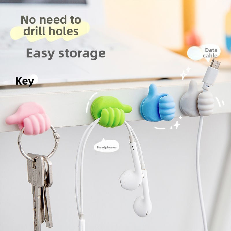 Thumb Cable Organizer Hook amah.sa