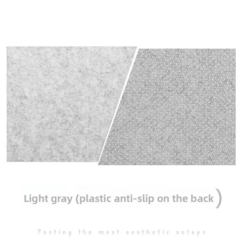 Extra Large Felt Desk Mat Mouse Pad Non-Slip Gaming Table Mat amah.sa