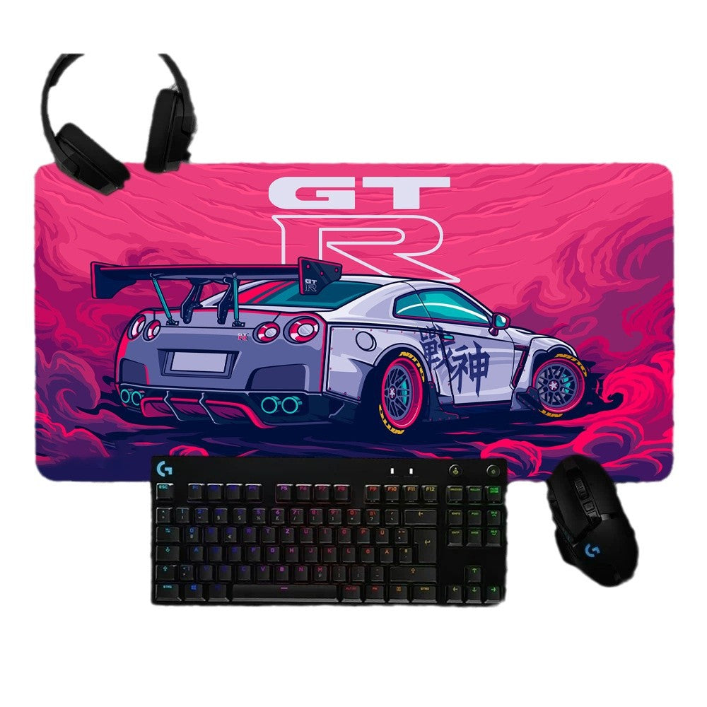 Racing car-themed gaming mouse pad amah.sa