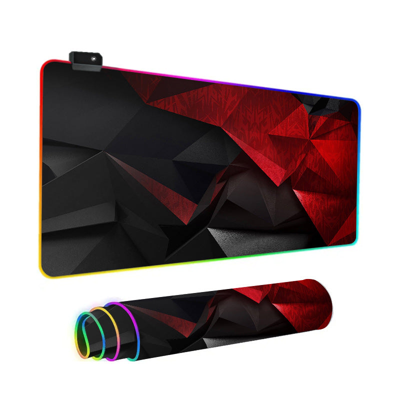 Colorful Led Super Large Luminous Mouse Pad amah.sa