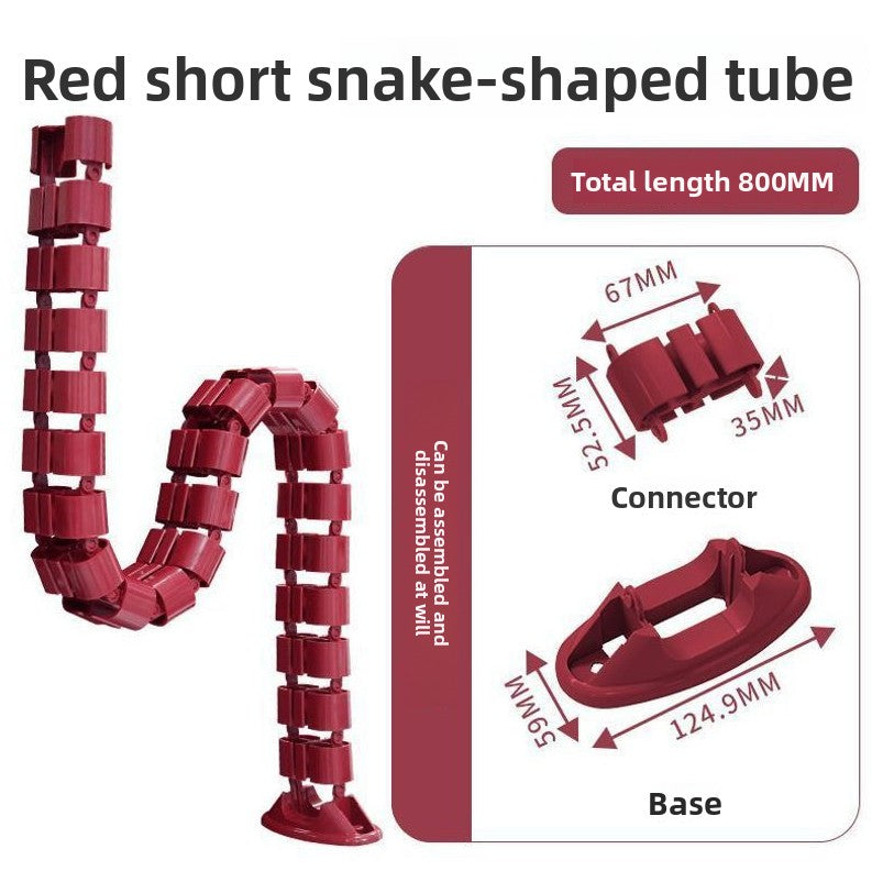 Adjustable Desk Cable Organizer Tube amah.sa