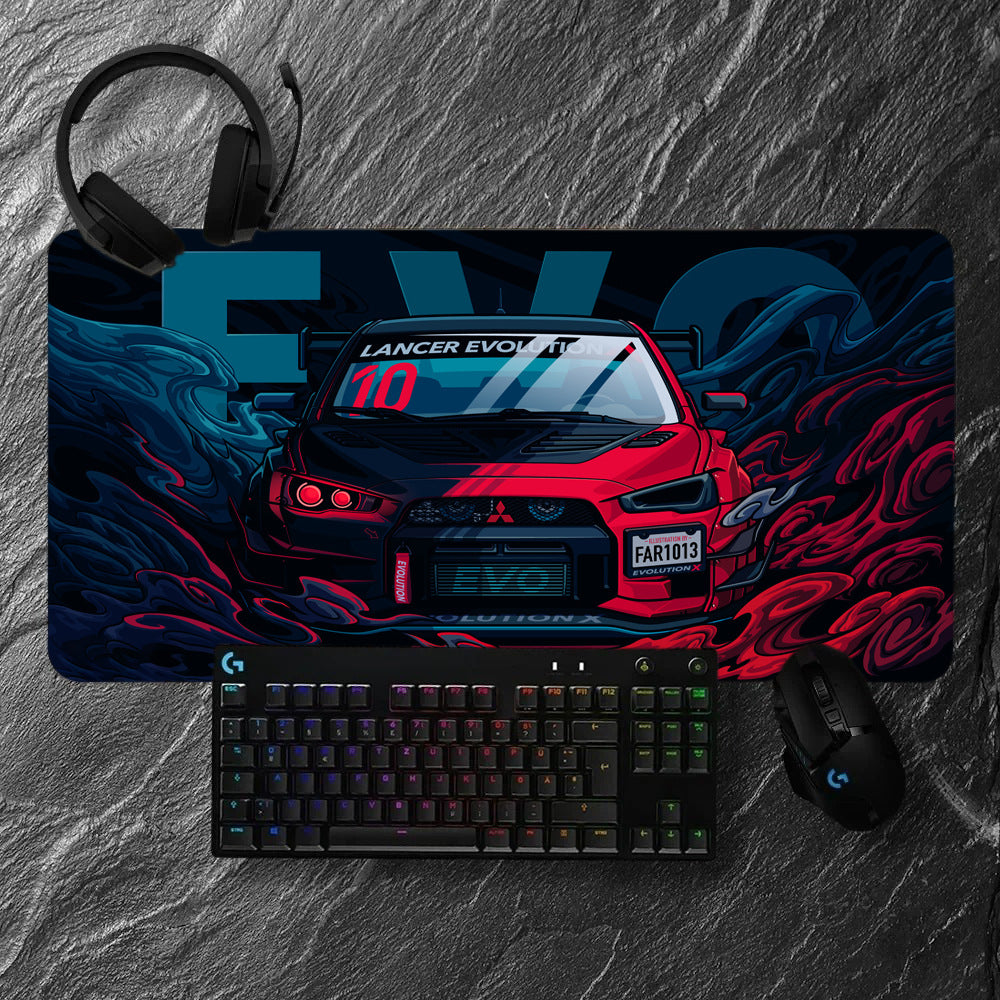 Racing car-themed gaming mouse pad amah.sa
