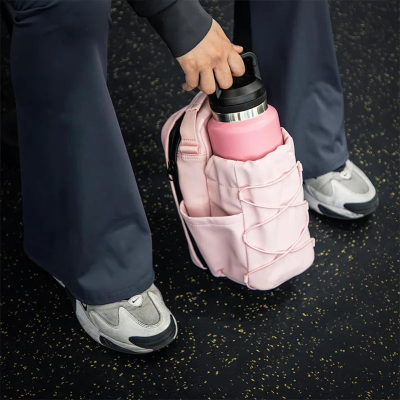 Magnetic Fitness Bag, Suitable for Both Men and Women, lightweight Single-Shoulder Crossbody Bag for Gym and Sports Storage amah.sa