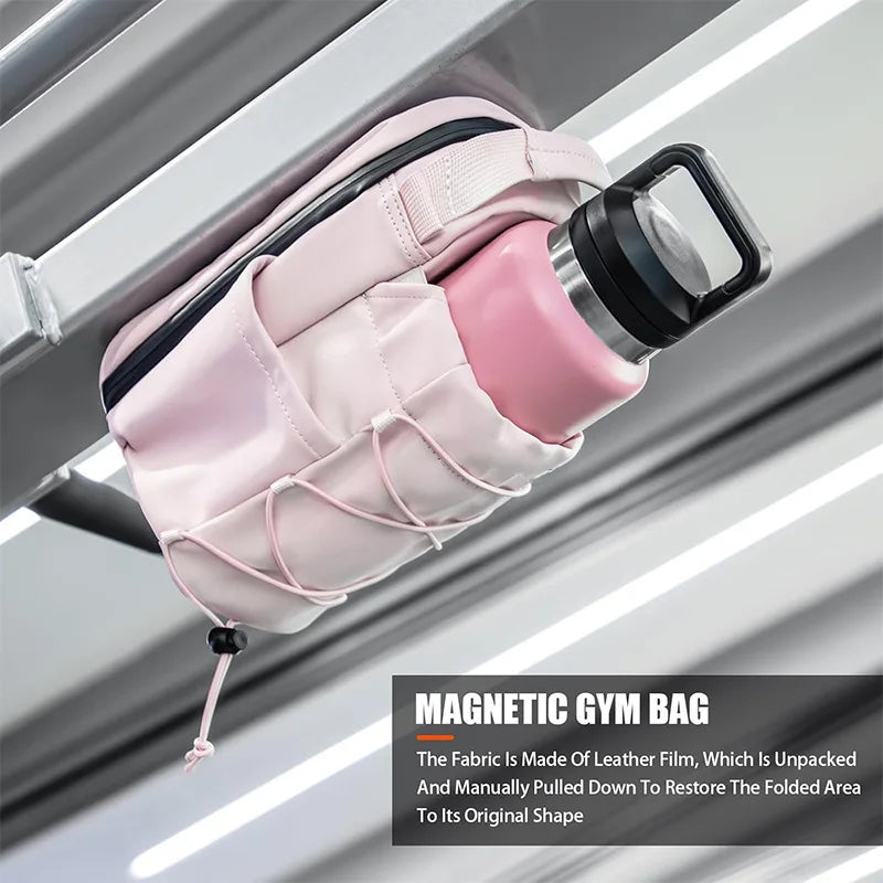 Magnetic Fitness Bag, Suitable for Both Men and Women, lightweight Single-Shoulder Crossbody Bag for Gym and Sports Storage amah.sa