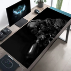 Large Mouse Pad Tactical Soldier Design Non-Slip XXL desk pad gaming accessories Stitched Edges for Home and game for fps gamer amah.sa