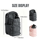 Magnetic Fitness Bag, Suitable for Both Men and Women, lightweight Single-Shoulder Crossbody Bag for Gym and Sports Storage amah.sa