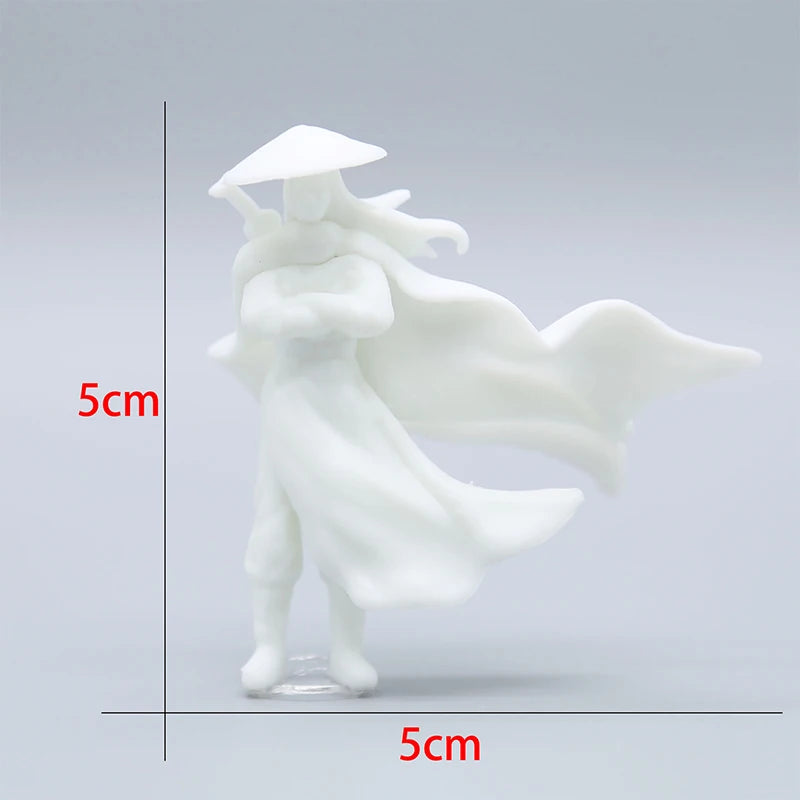 Swordsman Statue Car Dashboard Decoration Chinese Style Retro Swordsman Mininature Figurine Statue Office Home Desk Ornaments
