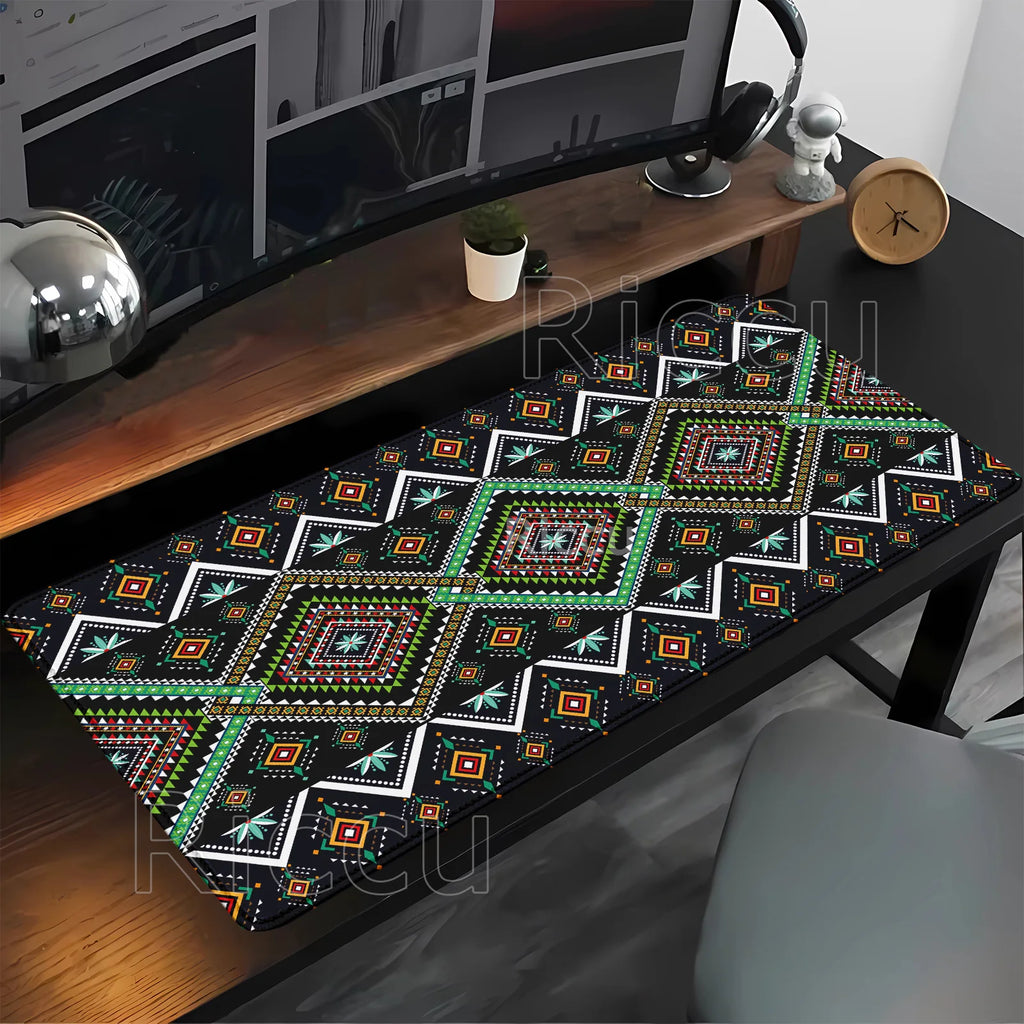 Mouse Pad - Premium Traditional Pattern Desk Mat (5 Designs)