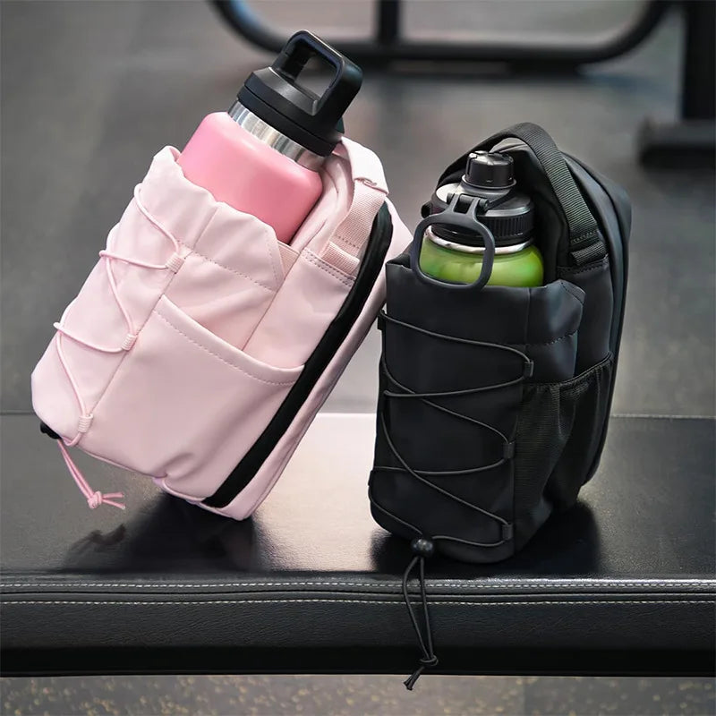 Magnetic Fitness Bag, Suitable for Both Men and Women, lightweight Single-Shoulder Crossbody Bag for Gym and Sports Storage amah.sa