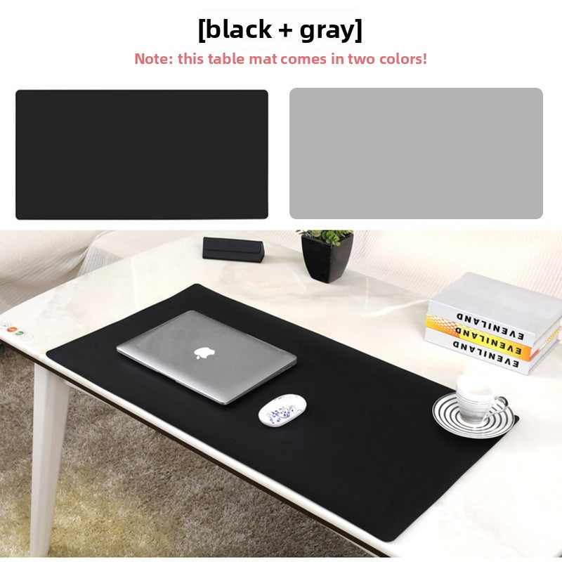Large-sized mouse pad leather desk mat amah.sa