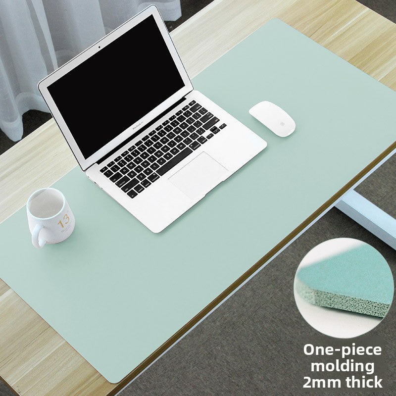 Large-sized mouse pad leather desk mat amah.sa