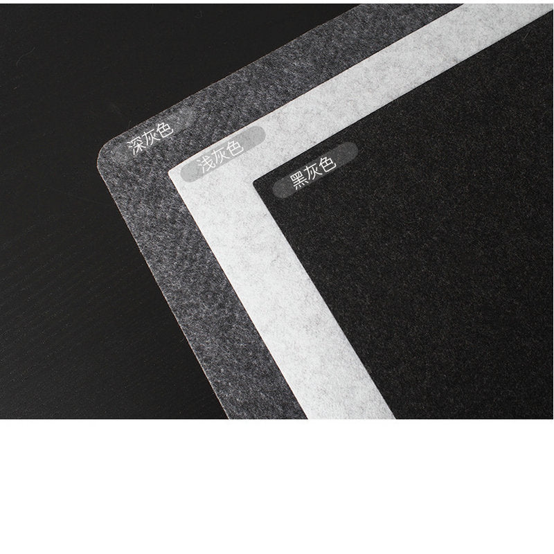 Extra Large Felt Desk Mat Mouse Pad Non-Slip Gaming Table Mat amah.sa