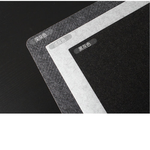 Extra Large Felt Desk Mat Mouse Pad Non-Slip Gaming Table Mat amah.sa