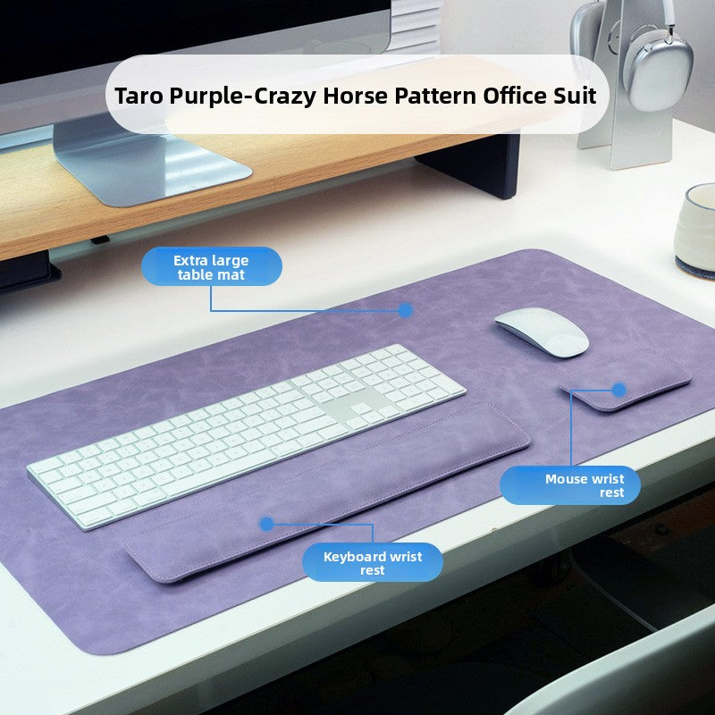 Office Desk Set Mouse Pad and Wrist Rests amah.sa