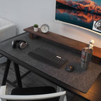 Extra Large Felt Desk Mat Mouse Pad Non-Slip Gaming Table Mat amah.sa