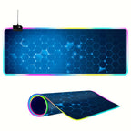 Colorful Led Super Large Luminous Mouse Pad amah.sa