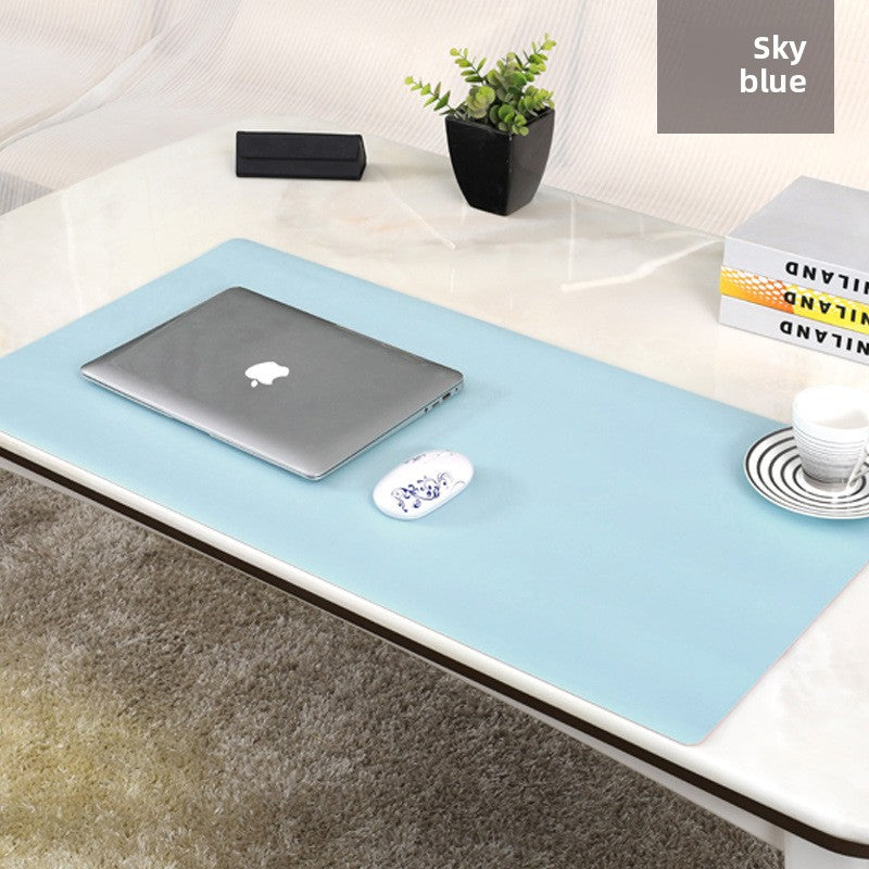 Large-sized mouse pad leather desk mat amah.sa