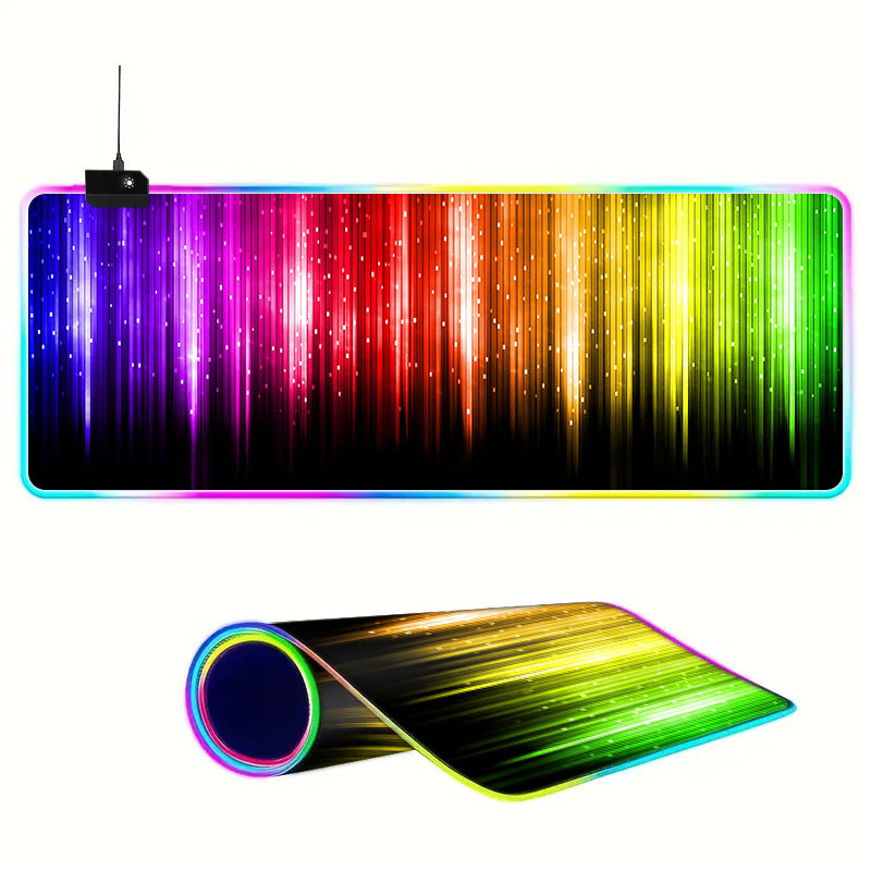 Colorful Led Super Large Luminous Mouse Pad amah.sa