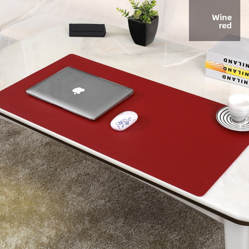Large-sized mouse pad leather desk mat amah.sa