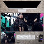 Cartoon Animation Mouse Pad Diatom Mud Desk Mat Stain-Resistant Wear-Resistant Non-Slip Protective Mat Study Desk Mat amah.sa