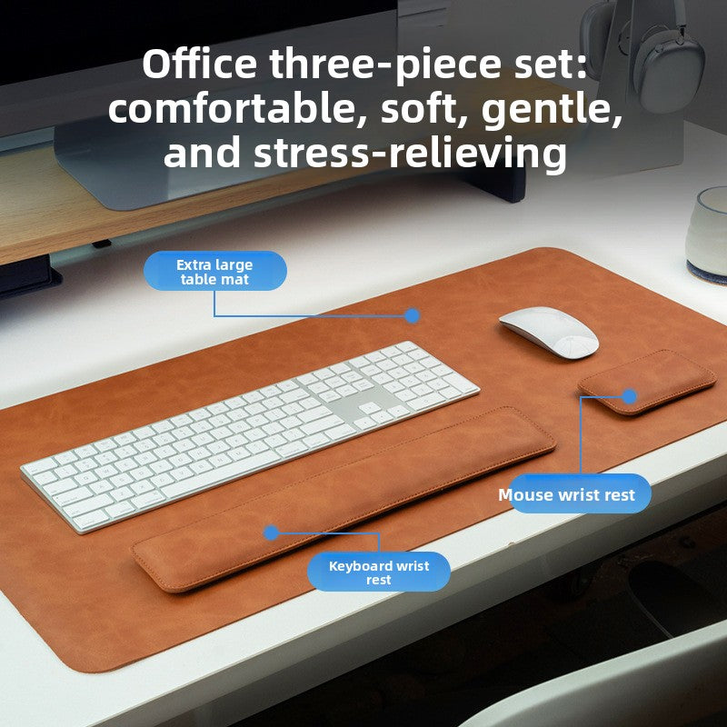 Office Desk Set Mouse Pad and Wrist Rests amah.sa