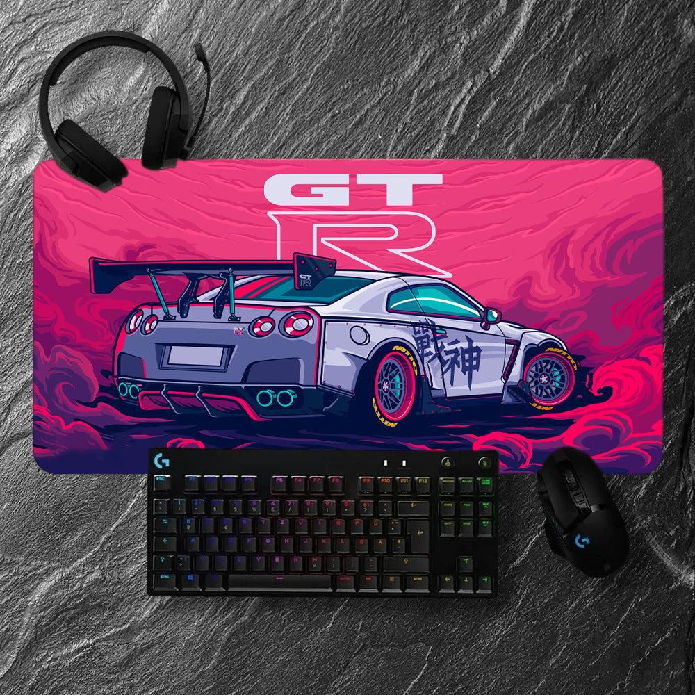 Racing car-themed gaming mouse pad amah.sa