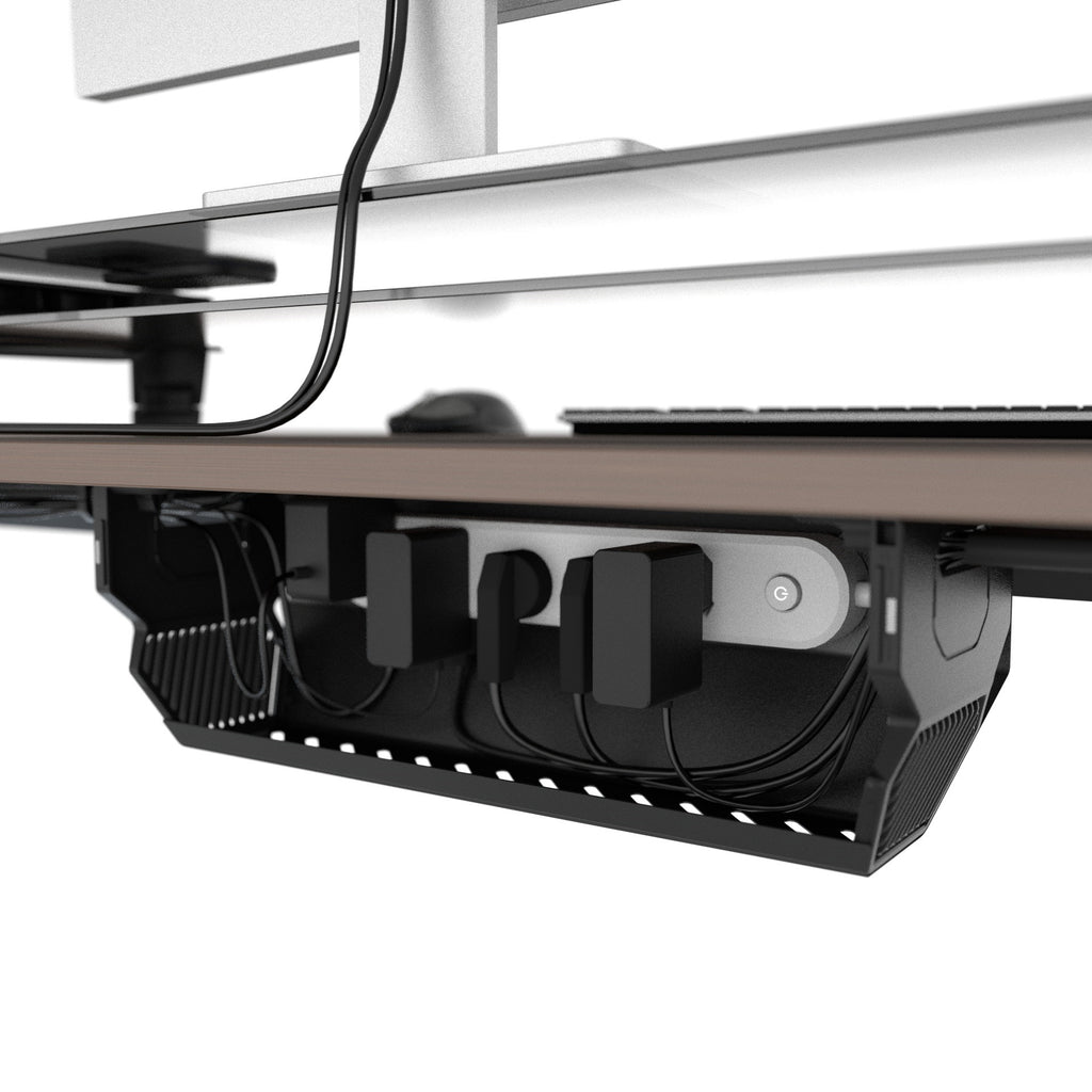 Under Desk Cable Management Organizer Box amah.sa