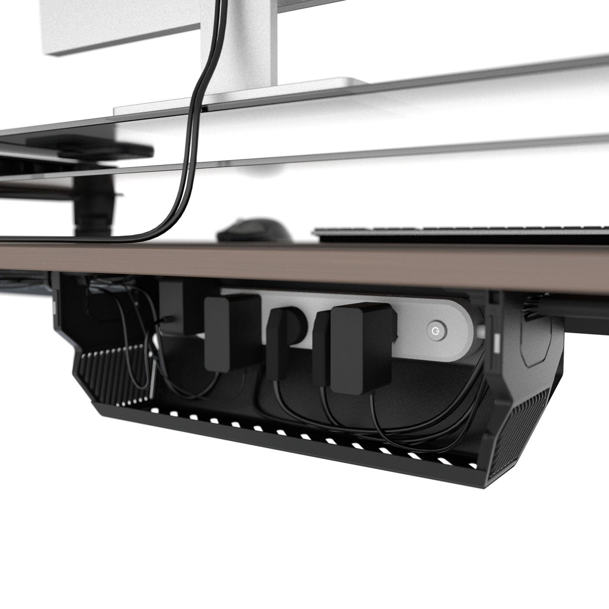 Under Desk Cable Management Organizer Box amah.sa