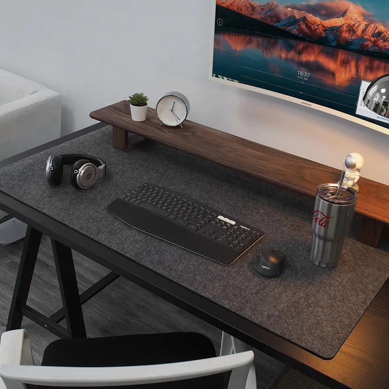 Extra Large XXL Gaming Mouse Pad - Premium Non-Slip Wool Felt Desk Mat for Ultimate Computer, Keyboard, and Laptop Performance