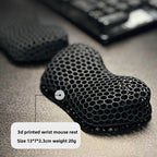 3D Printed Keyboard Wrist Rest and Mouse Pad amah.sa