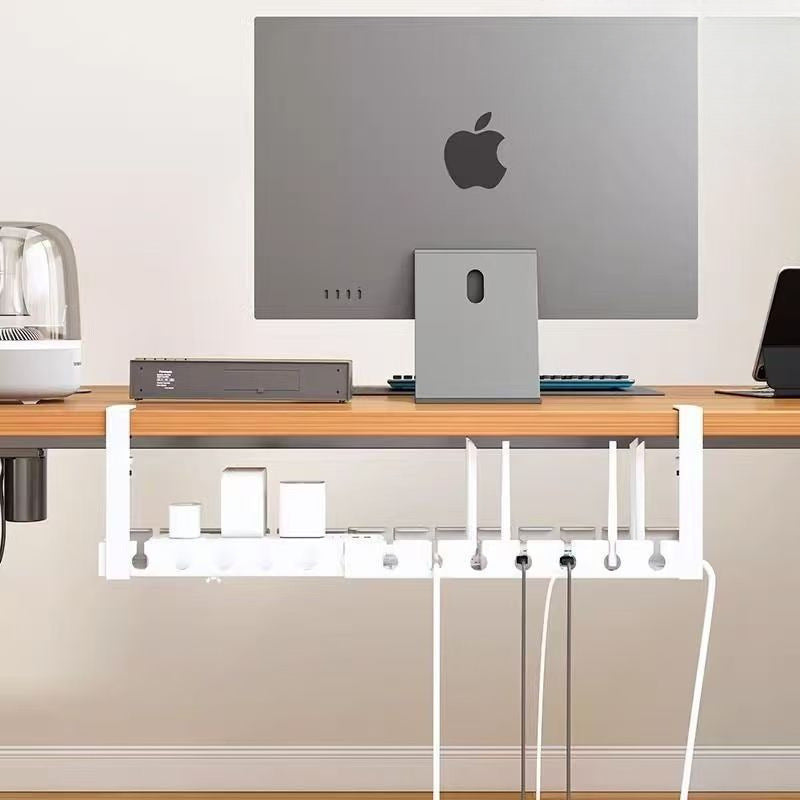 Under Desk Cable Management Rack Retractable Organizer amah.sa