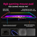 Colorful Led Super Large Luminous Mouse Pad amah.sa